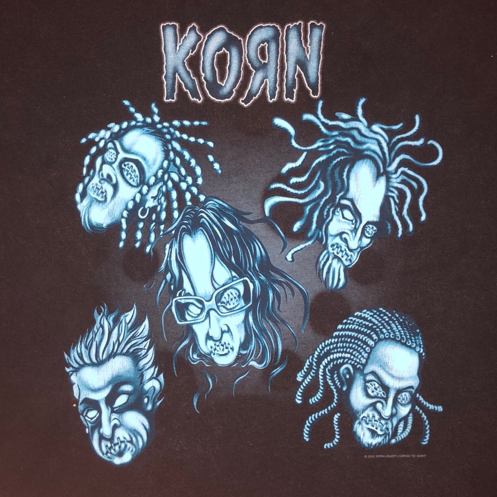 Vintage KORN Band Tshirt